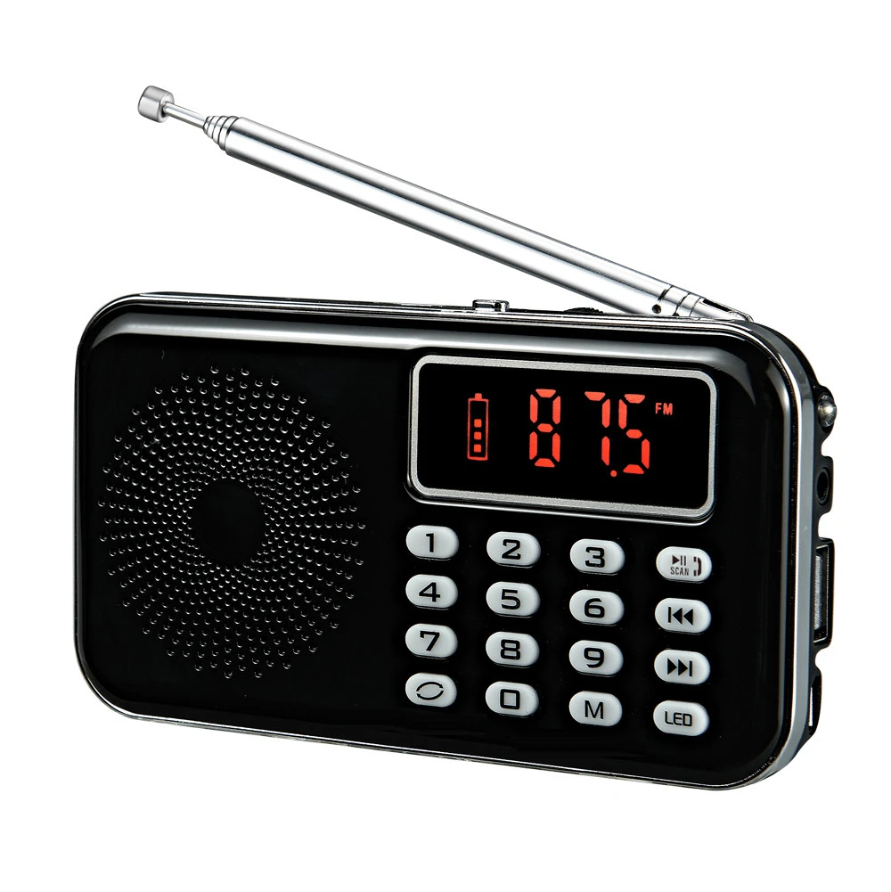 2020 Amazon hot sale mini portable AM FM bluetooth radio mp3 speaker with TF USB slot and good sound quality