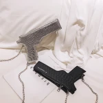 2020 Fashion chain shoulder ins style Gun package gun crossbody women bags