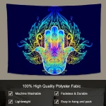 2020 Hot Selling High Quality Hippie Wall Hanging Trippy Psychedelic Tapestry
