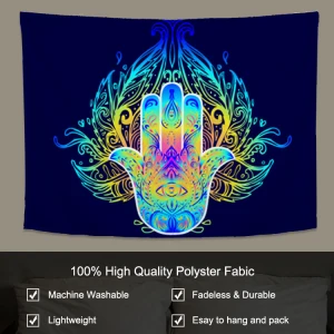 2020 Hot Selling High Quality Hippie Wall Hanging Trippy Psychedelic Tapestry