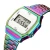 Import 2020 New Arrival Dazzle Colorful Digital Watches for Women Luxury Litmus Tornasol Watch from China