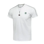 2020 New Arrival Your Logo Fashion Custom Logo Men Zipper T Shirt