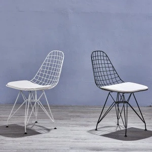 2020 new metal frame painting living room chair Nordic style coffee chair wire lounge chair