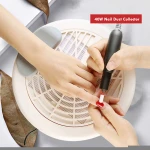 2020 Strong Power Collector Nail Dust Collector Vacuum Nail Dryer Tool Vacuum Cleaner Extractor Nail Table Dust Collector