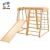 Import 2020 wholesale indoor large wooden swing set for children W01F002 from China