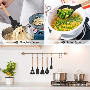 2021 Complete Safe gadgets kitchen toys Accessories cooking Soft Silicone Kitchen tools kitchen utensils