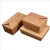 Import 2021 Factory Price Kraft Paper Board Kraft Paper Lunch Hamburger Brown Kraft Paper Box from China