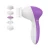 Import 2021 Hot Sale Replaceable Facial Cleansing Brush Exfoliator Cleaning Massage Electric Cleanser Spin 5 in 1  Facial Brush from China