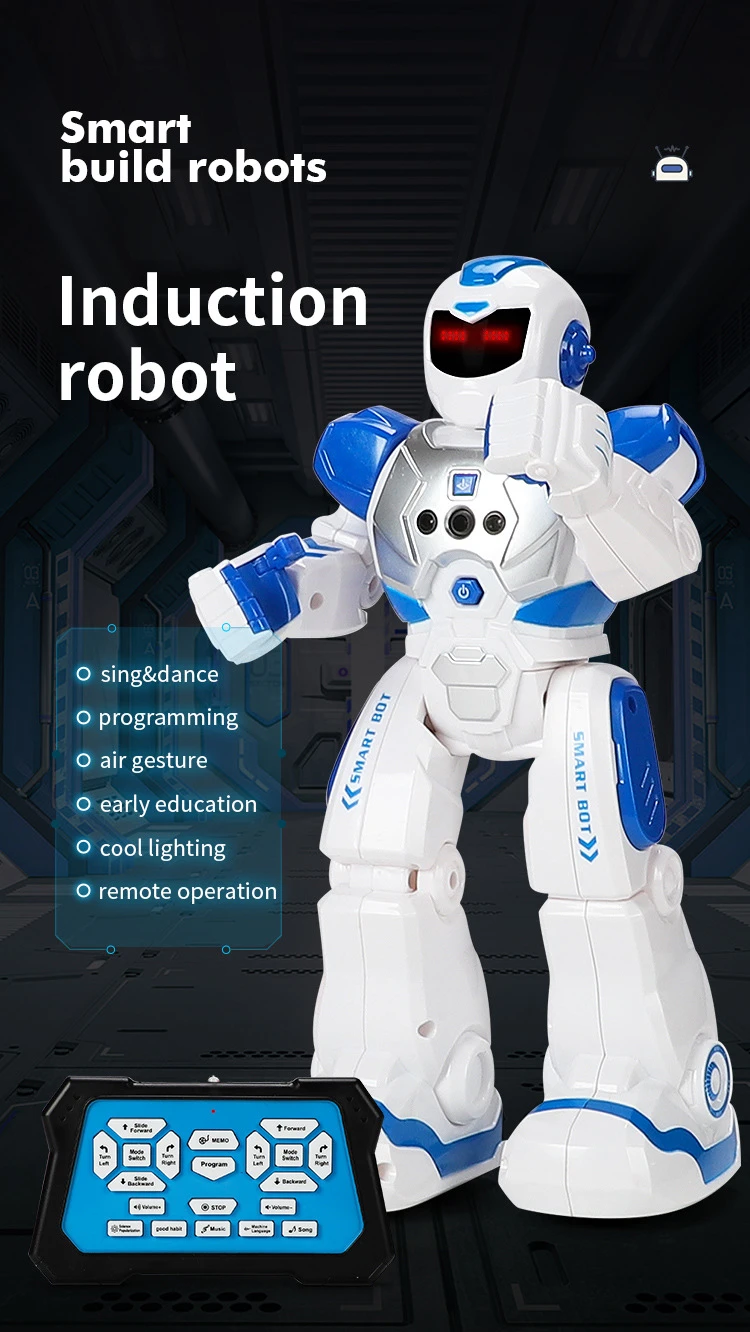 2021 Hot Sell Humanoid Sensing Robot Educational Programming Remote Control Smart Dancing Robot Electronic Robot