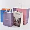 2021 New design Cheap custom printed shopping paper bag with handle