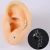 Import 20G CZ Zircon Ear Studs Tragus Curved Steel Cartilage Stud Helix Rook Conch Screw Back Earring Piercing Jewelry Wholesale from China