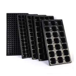 21 28 32 50 72 98 105 200 Holes Plastic nursery Seedling Tray / Germination Tray / hydroponic seeding tray
