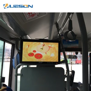 22 inch full color super thin android internet mini bus tv