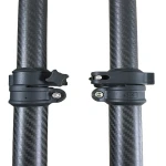 2m strong telescopic pole Carbon Fiber Probe rod GPS Rover Pole price