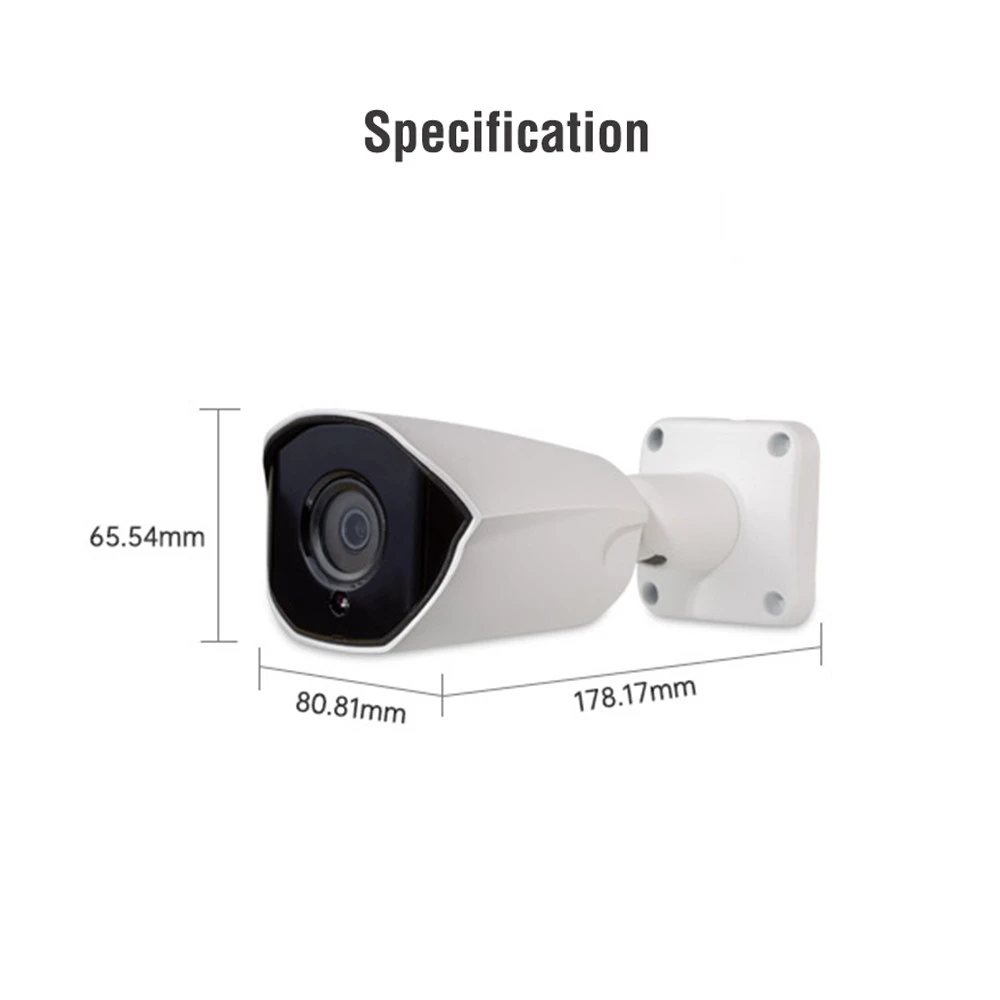 2MP H.265 POE CCTV System Night Vision Human and Motion Detector Industrial-Grade Nvr Kit
