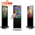 Import 32" 43" 49" 55" and 65" Indoor ultra thin floor standing LCD advertising display kiosk/advertising equipment/indoor totem from China