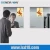 32 inch with human sensor interactive video player advertising bathroom wall mirror