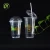 32oz 950ml Disposable PP Tea Plastic Glass and Coffee Cold Drinks Juice Cups with Lids