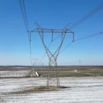 33kv Hot Dip Galvanized Powder Coated Transmission Line Steel Pole Tower For Sale