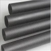3k twill woven surface light weight matte carbon fiber tube