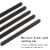 Import 3Pc Nail Files 100 180 Black grey Color Two Sides Nail Grit Sanding Pedicure Manicure from China