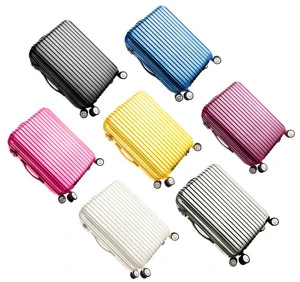 3pcs Hard Shell Travel Sets PC ABS Trolley Bag Suitcase