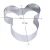 Import 3Pcs Mickey Mouse Face Shape Stainless Steel Mickey Mouse Set Cookie Cutters from China