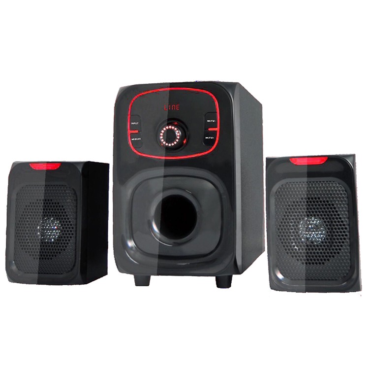 4 Inch Subwoofer Home Theater Blue Tooth 2.1 CH Digital Audio Sound System With Remote Control Speaker