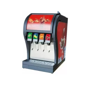 4 Pump Coke Beverage Dispenser Powder Dispensing Machine Coke Post Mix Soda Fountain Dispenser