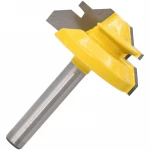 45 degree woodworking mortising bit 2 carbide tip blade cutter