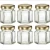 Import 45/100/180/280/380/500/750ml Cheap Hexagon Glass jam Jars with Gold Plastic Lined Lids for Jam Honey Jelly Wedding Favors Baby from China