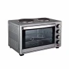 48L Household electric oven toaster with 2 hotplates CE/ROHS/LFGB/SAA