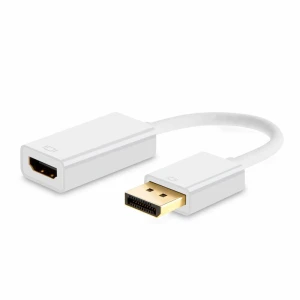 4K 20cm Gold-Plated DP Display Port DisplayPort to HDTV HD MI Male to Female Cable Adapter Converter