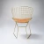 Import (4pcs Price)modern design Metal Wire dining chair and Bertoia side Chair For restaurant from China