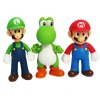 5 inch 3 Kinds 3D Cartoon Figure Mario Bros. Figures Game Toy Super Mario Action Figures