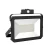 Import 50w 100w 150w 200w IP65 waterproof outdoor solar powered led flood light from China