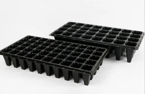 540x280mm 0.7mm 72cells Plastic Nursery tray Vegetable seed planting tray for greenhouse and home