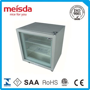 55L small refrigerator freezer with optional lock