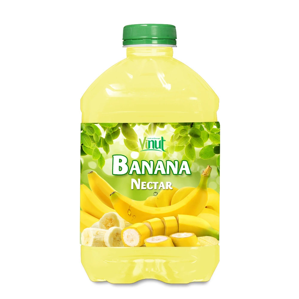 5L VINUT  Bottle Banana Juice Nectar Fruit Powder Juice  NO SUGAR ADDED Improved heart health Company OEM ODM Service best price