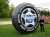 5M or custom advertising inflatable tire/wheel/blower for promotion