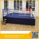 5m x 5m x 1m high quality competition boxing ring