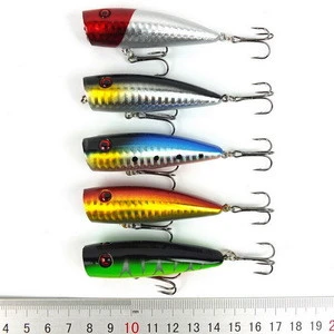 5Pcs/Pack Top sale plastic 7cm 9g spinner baits offshore tackle fishing lures wholesale