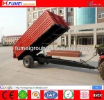 5T Two-wheel European Farm Tractor Trailer in Agriculture