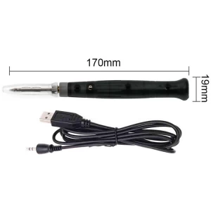 5V 8W USB Mini Powered Electric Soldering Iron Solder Pen Welding Gun Hand Tools Rapid Heating Touch Switch Welding Solder