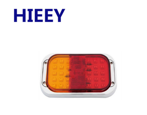 6 inch Oval LED Tail Lights, STOP/TURN/TAIL led truck tail lamp
