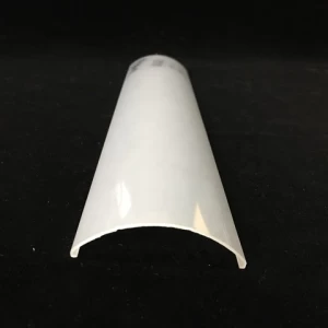 60mm C shape Opal led light diffuser cover profile