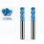 Import 65HRC 4 Flute Flat End Mills Cutting Tools Carbide Corner Radius End Mills China Factory High Precision from China