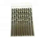 6mm M35 straight shank HSS twist drill bits for drilling inox metal  and stainless steel