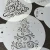 6pcs/set Christmas Tree Cake Stencil Wedding Party Cake Cookie Mould Cupcake Decoration Template Cake Tool
