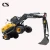 Import 7Ton wheel excavator with earth drilling attachments from China